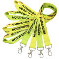 Günstige Custom Sublimation Printed Logo Nylon Polyester Reflektierendes Glitter Lanyard